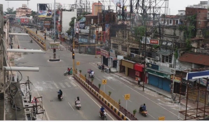 गोरखपुर के कैंट, शाहपुर, गोरखनाथ और गुलरिहा थाना क्षेत्र में आज से संपूर्ण लाॅकडाउन