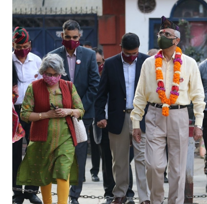 नेपाल: भारतीय सेना प्रमुख नरवाने आज पहले दिन धार्मिक गतिविधियों में रहे व्यस्त