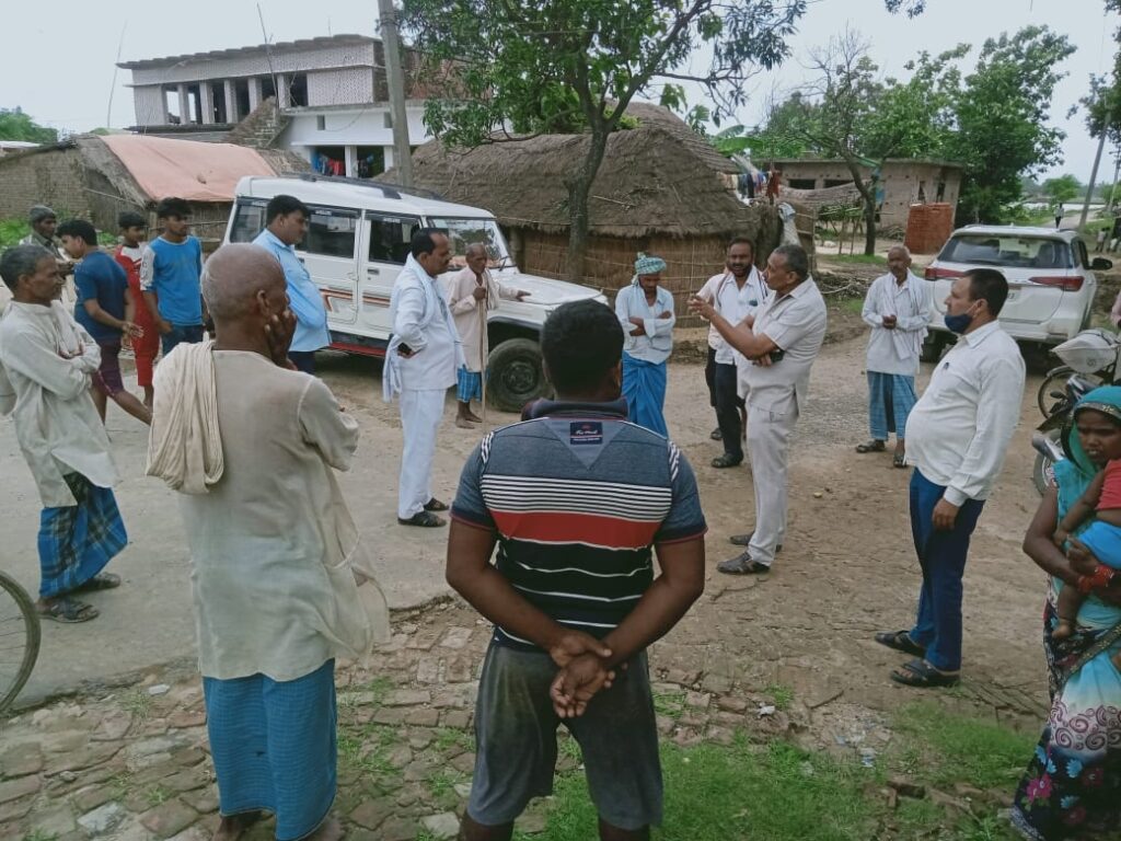 सपा के पूर्व विधायक नौतनवा ने दर्जनभर ग्रामीण क्षेत्रों का किया दौरा