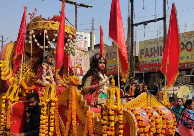 माता बनैलिया की भव्य शोभा यात्रा का हर वर्ग के लोगों ने किया स्वागत