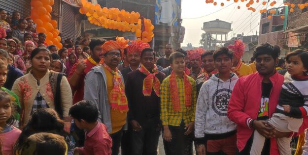 माता बनैलिया की भव्य शोभा यात्रा का हर वर्ग के लोगों ने किया स्वागत