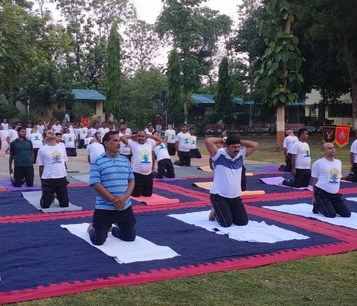 स्वस्थ जीवन का सबसे महत्वपूर्ण उपाय योग-- ऋषि त्रिपाठी विधायक