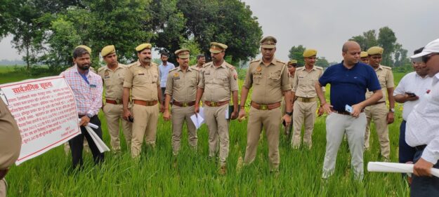 सोनौली: गिरोह बंद अधिनियम के तहत बड़ी कार्रवाई,खेत, बाउंड्री और मकान कुर्क