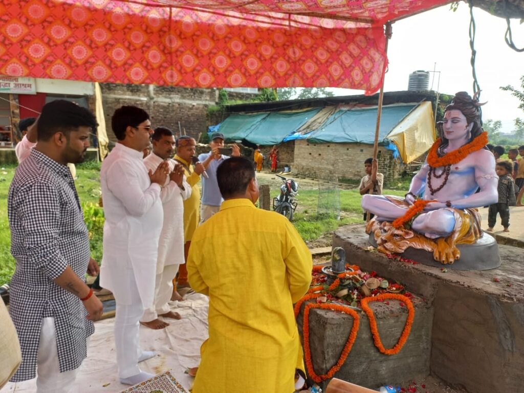 गौशाला पहुंचे विधायक नौतनवा, भंडारा में हुए शरीक, हर संभव होगा सहयोग-- ऋषि त्रिपाठी